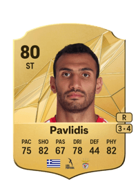 Vangelis Pavlidis Rare 80 OVR