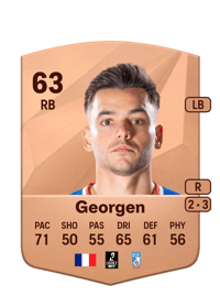 Alec Georgen Common 63 OVR