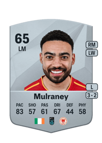 Jake Mulraney Common 65 OVR