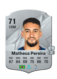 Matheus Pereira Rare 71 OVR