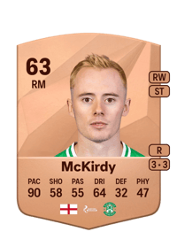 Harry McKirdy Common 63 OVR