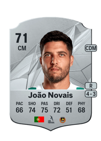 João Novais Rare 71 OVR