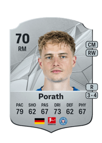 Finn Porath Rare 70 OVR