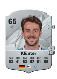 Lukas Klünter Rare 65 OVR