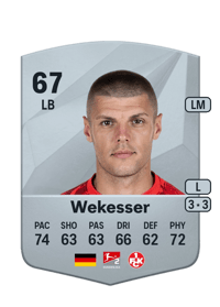 Erik Wekesser Common 67 OVR