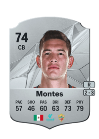 César Montes Rare 74 OVR