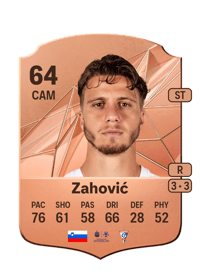 Luka Zahović Rare 64 OVR