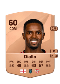Sadou Diallo Common 60 OVR