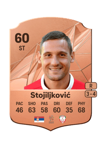 Nikola Stojiljković Rare 60 OVR