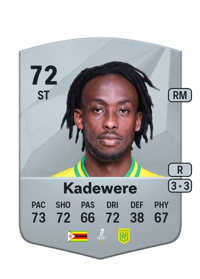 Tino Kadewere Common 72 OVR
