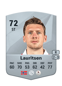 Tobias Lauritsen Common 72 OVR