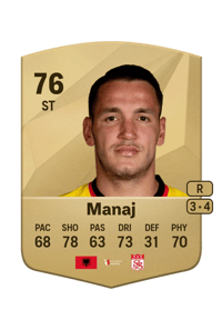 Rey Manaj Common 76 OVR