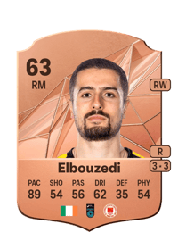 Zachary Elbouzedi Rare 63 OVR