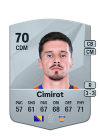 Gojko Cimirot Common 70 OVR