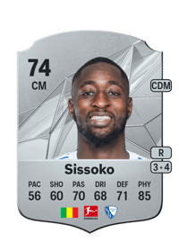 Ibrahima Sissoko Rare 74 OVR