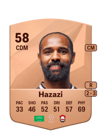 Naif Hazazi Common 58 OVR