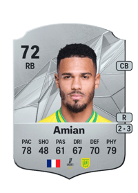 Kelvin Amian Rare 72 OVR