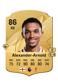 Trent Alexander-Arnold Rare 86 OVR