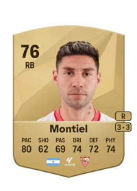 Gonzalo Montiel Common 76 OVR