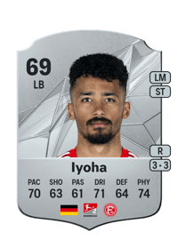Emmanuel Iyoha Rare 69 OVR