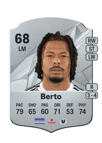 Berto Rare 68 OVR