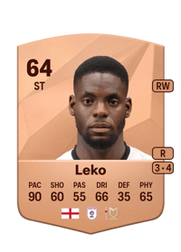 Jonathan Leko Common 64 OVR