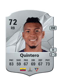 José Quintero Rare 72 OVR
