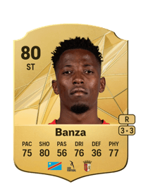Simon Banza Rare 80 OVR