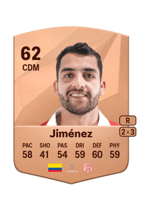 Juan David Jiménez Common 62 OVR