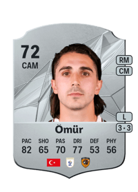 Abdülkadir Ömür Rare 72 OVR