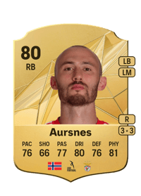 Fredrik Aursnes Rare 80 OVR