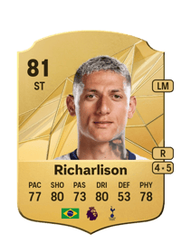 Richarlison Rare 81 OVR