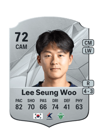 Lee Seung Woo Rare 72 OVR