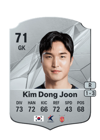 Kim Dong Joon Rare 71 OVR