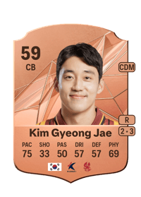Kim Gyeong Jae Rare 59 OVR