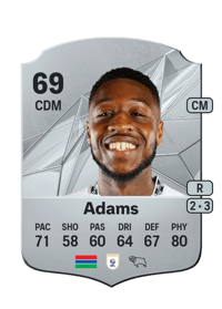 Ebou Adams Rare 69 OVR