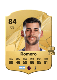 Cristian Romero Rare 84 OVR