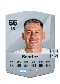 Guillermo Benítez Common 66 OVR