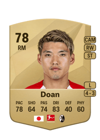 Ritsu Doan Common 78 OVR