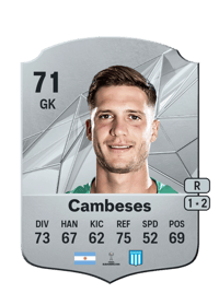 Facundo Cambeses Rare 71 OVR
