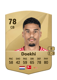 Danilho Doekhi Common 78 OVR