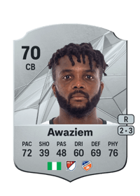 Chidozie Awaziem Rare 70 OVR