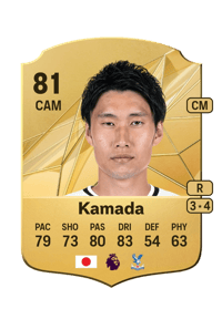 Daichi Kamada Rare 81 OVR