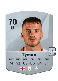 Josh Tymon Common 70 OVR