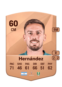 Mateo Hernández Common 60 OVR