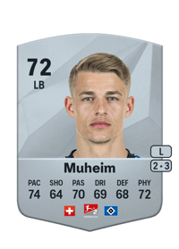 Miro Muheim Common 72 OVR