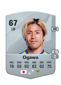 Ryoya Ogawa Common 67 OVR