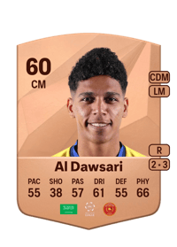 Abdulrahman Al Dawsari Common 60 OVR