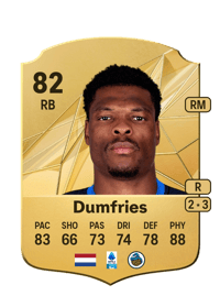 Denzel Dumfries Rare 82 OVR
