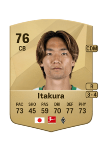 Ko Itakura Common 76 OVR
